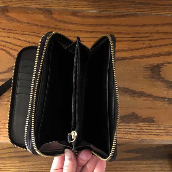 Kate Spade double zip wallet Black - Picture 4 of 4